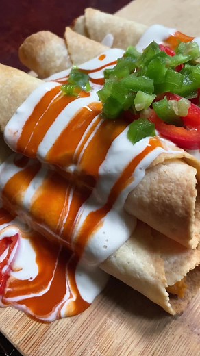 Delicious Buffalo Chickpea Taquitos Recipe