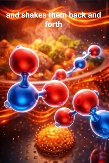 How Microwaves Actually Cook Food 🌊🍕 #Shorts #Science #HowItWorks