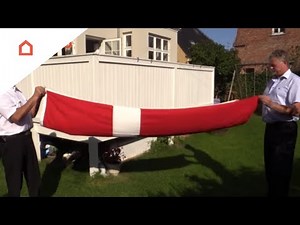 Fold og opbevar dit flag bedst
