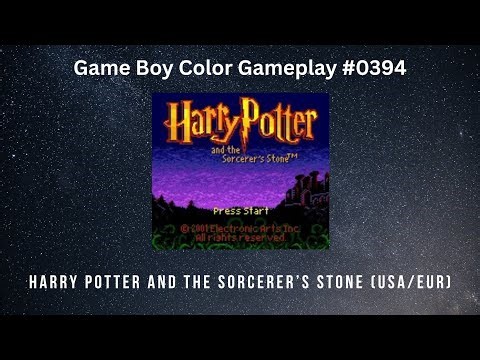 Harry Potter And The Sorcerer's Stone (USA/EUR) (Game Boy Color / Gameplay #0397)