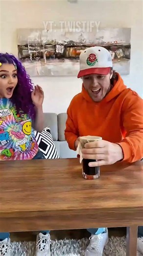 I thought it would spill! 😱 Unbelievable Physics Prank! 🥤 | Twistify Shorts