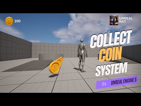 Collect Coin System in Unreal Engine 5 Tutorial
