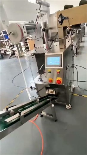 Triangular tea bag packaging machine #PackagingMachine #LiquidPackager #PowderPackingMachine