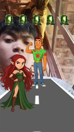 Mira cosplays as an elf princess😍