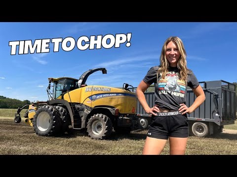 How to Chop Hay ft Our New Holland Choppers