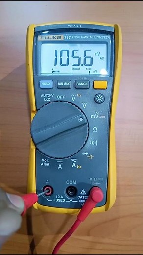 Digital Multimeter Reset Reading #multimeter