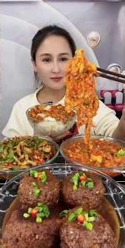 Homemade Chinese Food | Dumplings and Sauce ASMR | #asmr #shortvideo #shorts