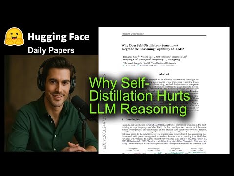 Why Self-Distillation Hurts LLM Reasoning