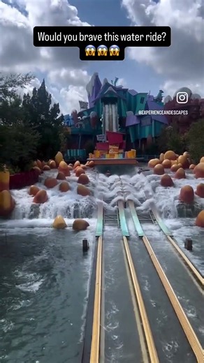 Dudley Do-Right's Ripsaw Falls -IOA 🇺🇸 #logflume #themepark #universal #universalorlando