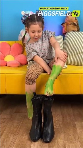 Don't Forget Your Feet! 🦶🧼 Kids Hygiene Fun #learning #shorts