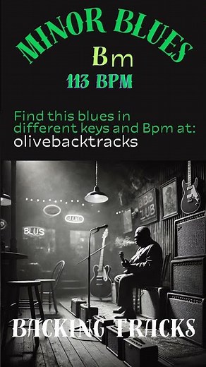 🎸 Minor Blues Backtrack | Classic 12-Bar in E Minor | 113 BPM 🎶