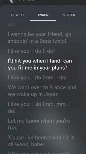 Post Malone & Doja Cat-I Like You