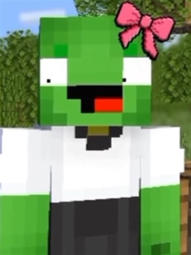 Cute Wolf Girl Animation in Minecraft