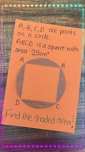 Area problem #9. A fun, maths area problem. Give it a go! Can you do it?