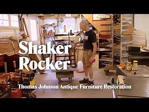 Repairing a Shaker Rocking Chair - Thomas Johnson Antique Furniture Restoration