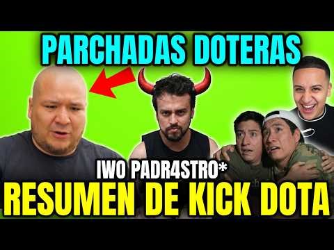 🔥PARCHADAS DOTERAS🔥KINGTEKA SE MECHA CON CARLITOS TV😲IWO PADRASTR0🤣RESUMEN DE KICK DOTA🤣