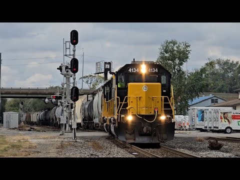 Decatur & Eastern Illinois Railroad 301 at Terre Haute, IN - Oct 6th, 2025