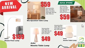 ‼️NEW ARRIVALS!!!🤩🤩 *SUVA GLOBAL* Checkout our Selection of NEW PRODUCTS JUST ARRIVED Instore!!🏃 Contact us for a wider range of Electrical, Furniture, Home Decor, Tools & more!! Lautoka-900 9985 Suva-900 9920 Labasa-900 9966 👉Don't forget to follow us on Tiktok for exciting Product Videos, Promotions & much more: https://www.tiktok.com/@globalfiji ✅️Global-Making Life Affordable! #electrical #home #furniture #living #affordable #oven #iron #fryer #cooking #food #kitchen #sofa #bed #table #b