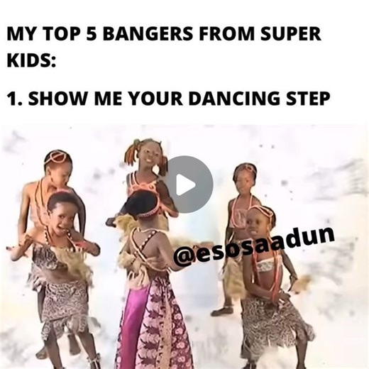 ESOSA | Content Creator on Instagram: "My top 5 bangers from super kids. What’s your best super kids song? Lmk in the comments﫶✨"
