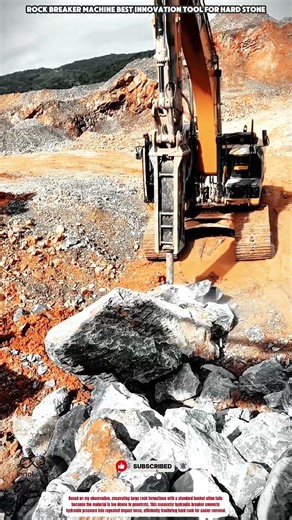 Best Rock Breaker Machine innovation Tool For Hard Stone