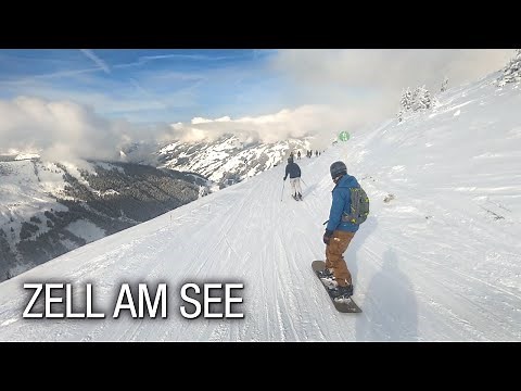 Zell am See 🇦🇹 Austria - Ski Tour 4K