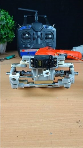 Powerful Gearbox Staring Making #shortsfeed #rccar #project