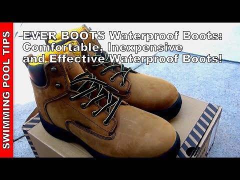 EVER BOOTS "Ultra Dry" Men's Premium Leather Waterproof Work Boots Review