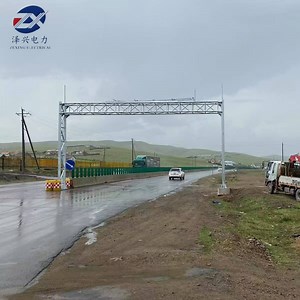 [Hot Item] Galvanized Steel Overhead Traffic Gantry for Multi-Lane Road Signage