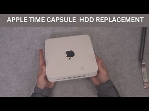 Apple Time Capsule Model A1302 Hard Drive Replacement (1 TB to 3TB capacity upgrade)