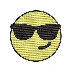 Emoji, Smiley Face EMBROIDERY DESIGN, Emoji #3 - Etsy Australia
