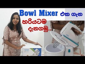 How to use hand mixer with bowl // hand mixer unboxing & review
