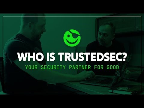 Who is TrustedSec? Your Security Partner for Good