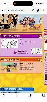 Yoko! Jakamoko! Toto! On CBeebies Website Part 1