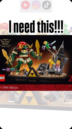 SCDude1999 on Instagram: "New Legend of Zelda set is perfect! This is releasing on March 1st for $130. Let me know what you think about this set. Be sure to follow me for more LEGO content! #lego #afol #minifigures #minifigs #legocollector #legocollection #thelegendofzelda #nintendo #77093 #legozelda"