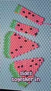 comment 🍉 if you want a full tutorial!! #diy #Kandi