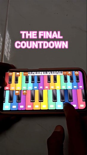The Final Countdown – Piano App Tutorial #finalcountdown