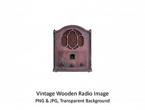 Kathedrale Stil Radio Clip Art, antikes Holz Radio Bild (digitaler Download) - Etsy.de