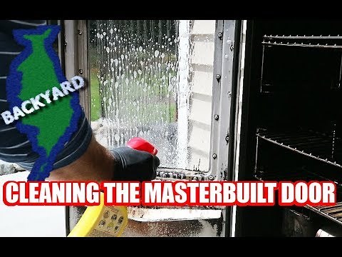 How to Clean the Masterbuilt Electric Smoker's Glass