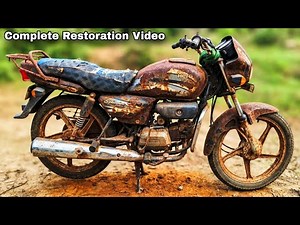 Splendor Pro 2014 Model Full Restoration || Splendor Bike Modification || Qamar Bike Restoration