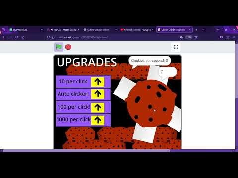 Cool Cookie Clicker on Scratch!