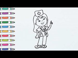 How To Draw a Nurse Step by Step Easy!