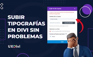 Agregar fuentes o tipografías en Divi sin problemas
