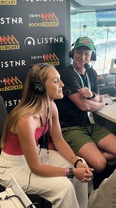We're set up for a celebration or a commiseration drink here 😅😅 | Triple M Cricket