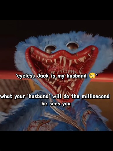 what eyeless Jack will do the MOMENT he sees #eyelessjack #creepypasta #ej #fyp #poppyplaytjme