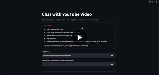 #rag #llm #aiengineering #machinelearning #groq #python #learninginpublic #studentdeveloper | Muhammed Riyas Mu