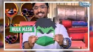 You have an army of waste materials… we have a Hulk-sized imagination. Vishal Malhotra & Simran Kumar Puri are assembling earth’s mightiest this Sunday at 9.30 AM only on #DisneyImagineThat. | Disney India
