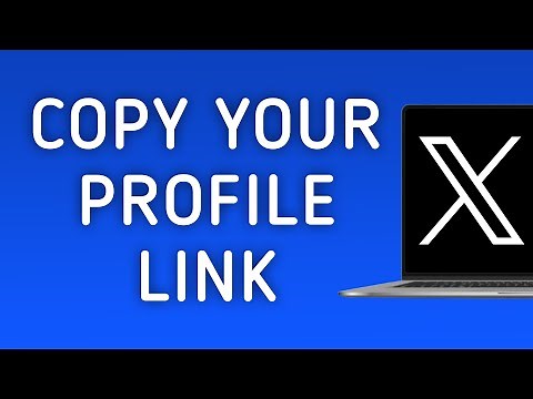 How to Copy Your Profile Link on X (Twitter) On PC (New Update)