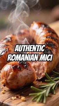 DELICIOUS Romanian Mici Recipe to Try Now