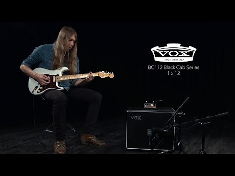 Vox BC112 Black Cab Series 1 x 12 Speaker Cab | Gear4music demo