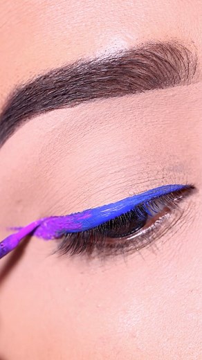 16K views · 252 reactions | Colorful Eyeliner Tutorial | Learning with Shilpa | Facebook